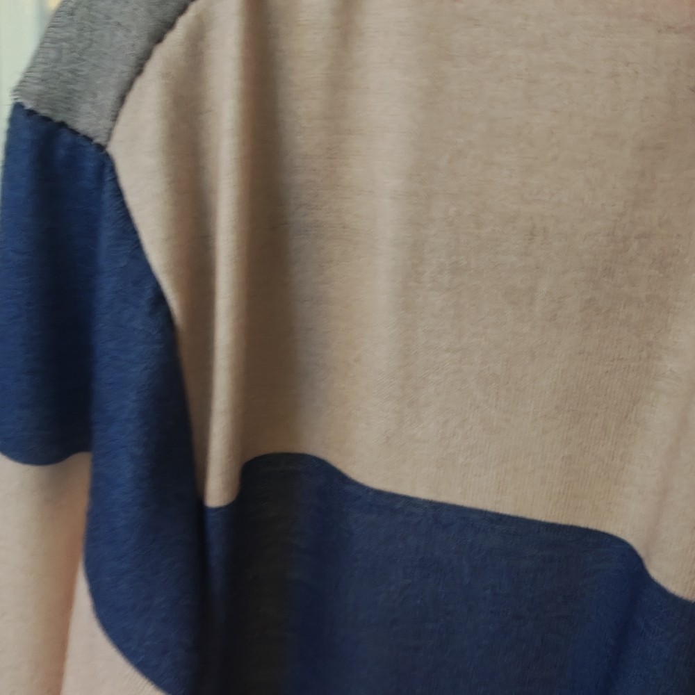 Striped Open-Front Cardigan - Picture 2 of 2